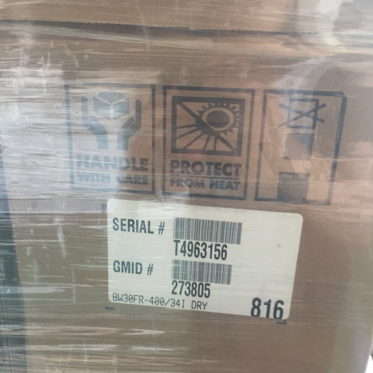 美國DOW 陶氏BW30FR-400/34 苦咸水淡化抗污染膜 反滲透超水用