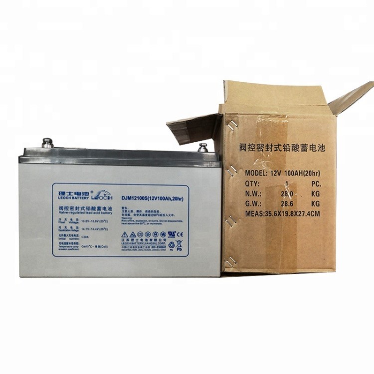 理士(LEOCH) DJM12100 不間斷電源電池 12V100AH EPS鉛酸蓄電池