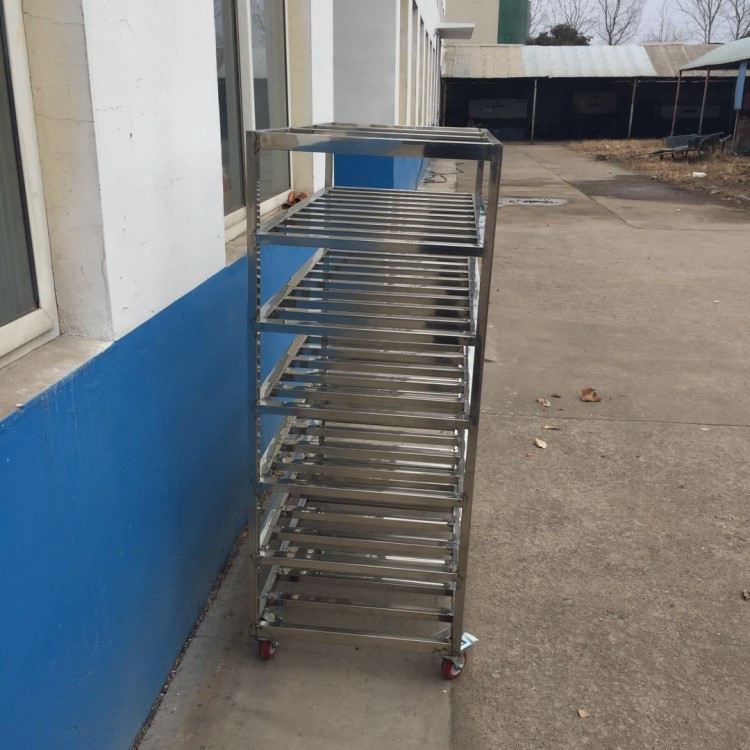 不锈钢速冻车移动架子车冷库解冻架子车烟熏车坚固耐用
