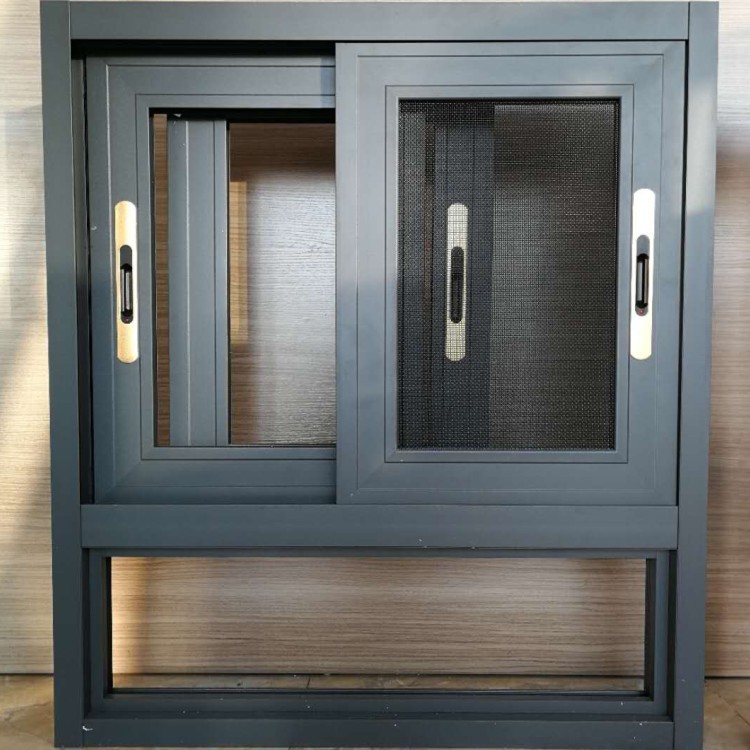 厂家定制封阳台窗铝合金彩铝推拉窗钢化中空玻璃防盗隔音窗