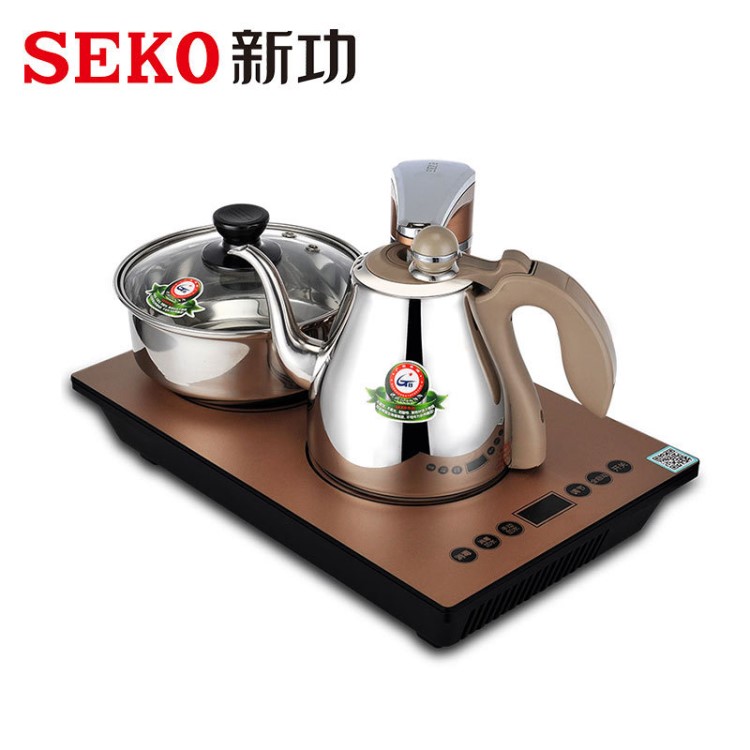 seko/新功k29 电磁茶炉智能烧水壶全自动电茶炉不锈钢煮水壶茶具