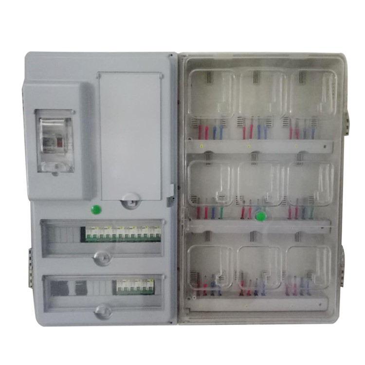 批發定制玻璃鋼電表箱燃氣表箱PC透明電表箱不銹鋼配電箱廠家直銷