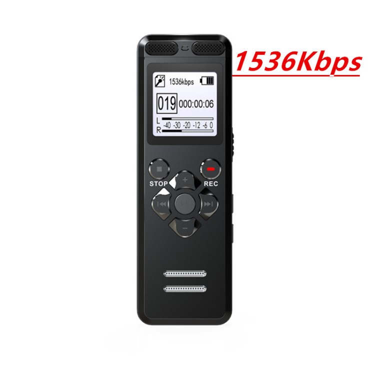 2018新款高清工廠私模OEM金屬1536kbps錄音筆插卡voice recorder