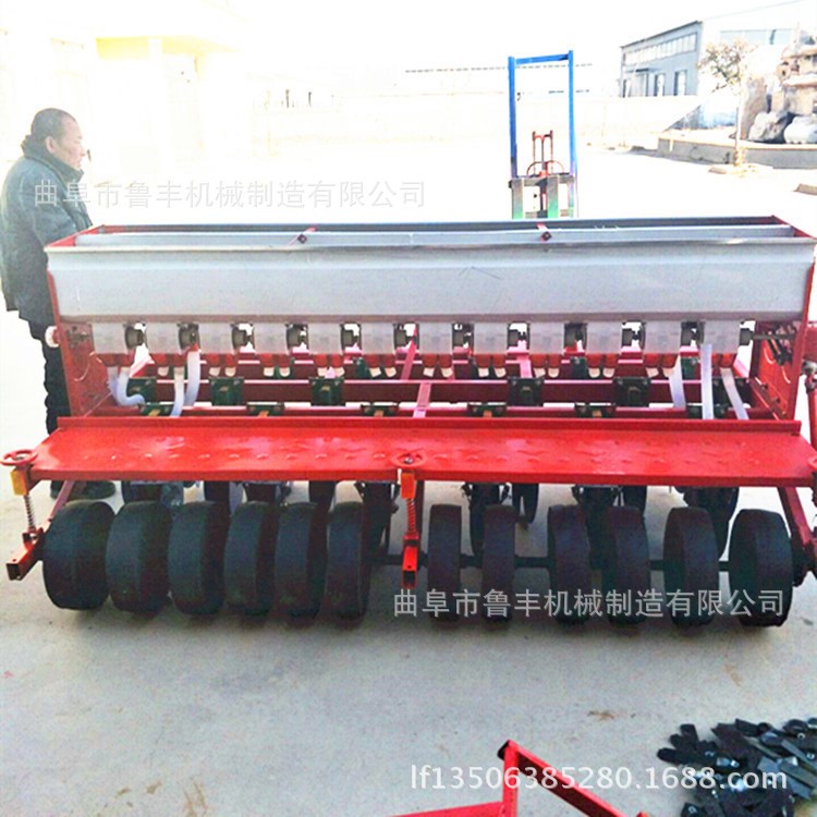 小麥旋耕施肥播種機 12行多功能播種機 小麥玉米谷子旱稻播種機