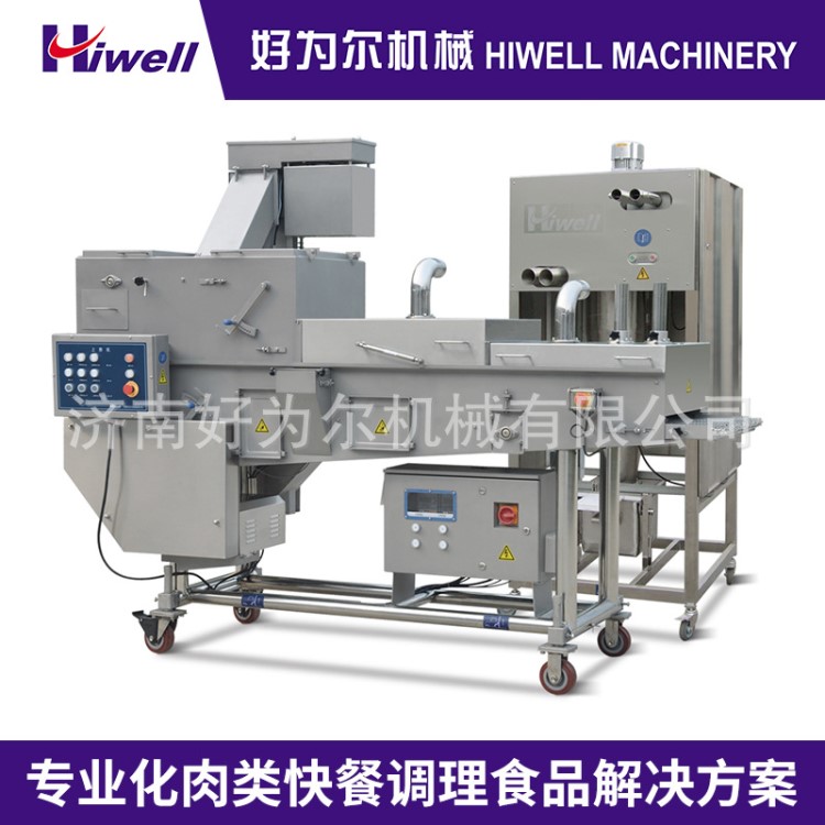 SFJ600-Ⅴ上粉機 大型滾筒上粉機 商用螺旋回粉滾筒上粉機