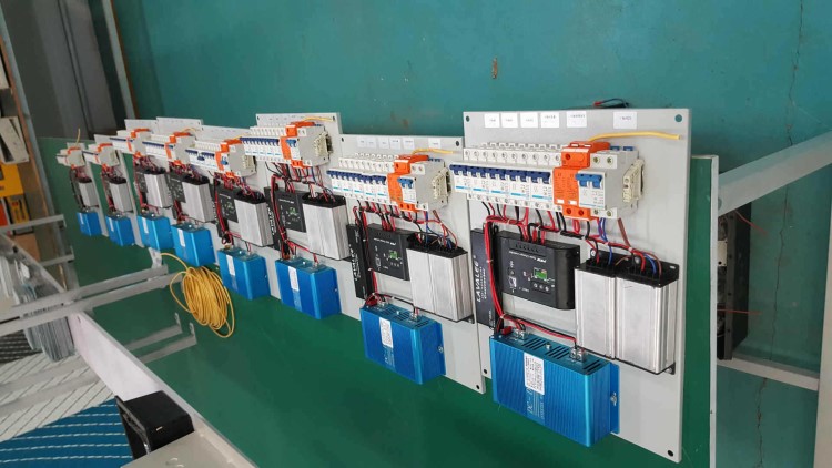 江水污染治理、山洪預警 太陽能監測（控）智能系統