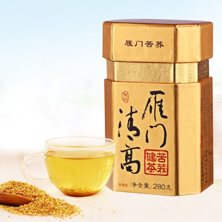 廠家批發(fā)全谷物苦蕎茶 雁門清高苦蕎健茶禮盒裝 280g