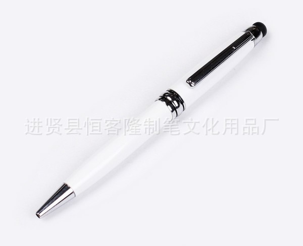 電容筆二合一手寫筆 金屬觸屏圓珠筆 Ball pen 辦公文具中性筆芯