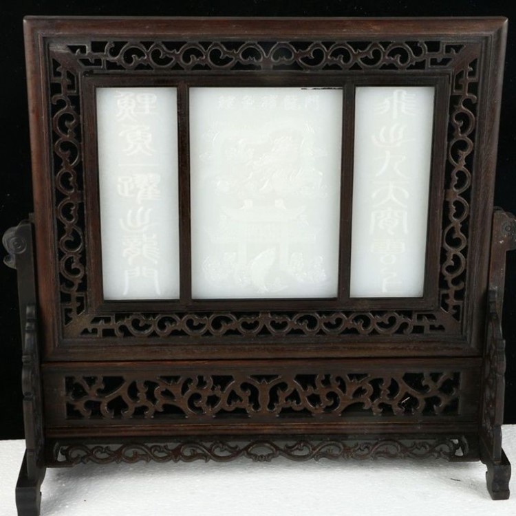 天然阿富汗白玉擺件工藝品家居裝飾客廳商務禮品廠家批發