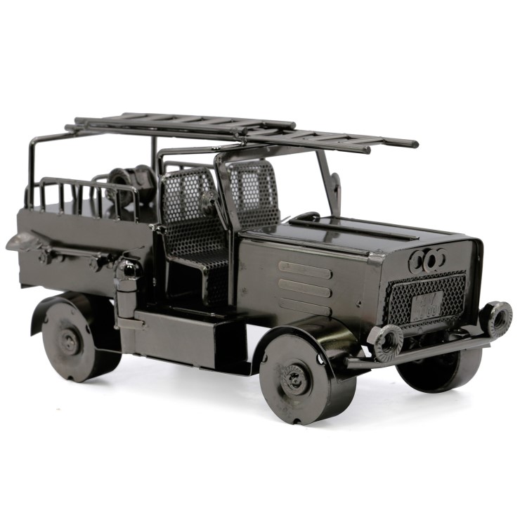 鐵藝模型吉普車(chē)擺件工藝品威利斯軍車(chē)家裝家飾擺件老爺車(chē)模型1108