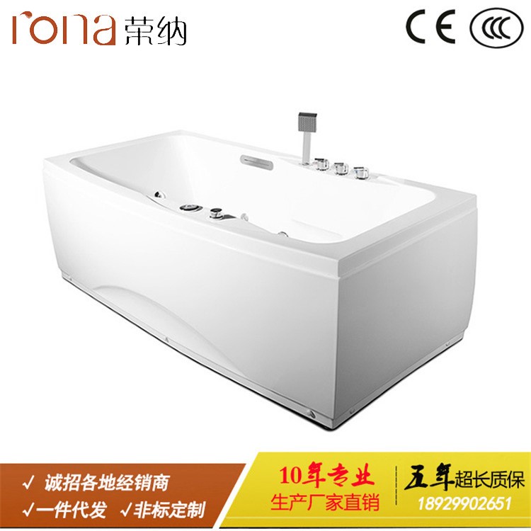 浴缸廠家 現代浴室浴缸批發 亞克力單人成人浴缸沖浪按摩浴缸