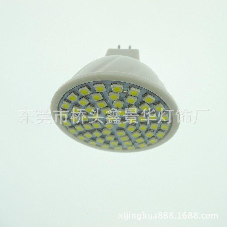 生產(chǎn)G5.3 LED射燈 MR16 60顆 3528 LED杯燈 36 48 72 80燈