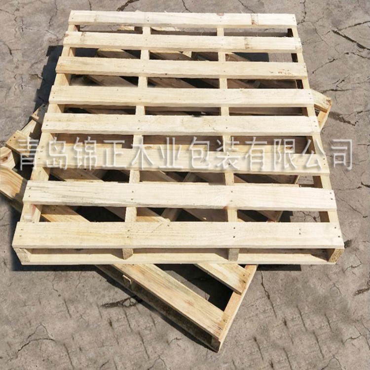 天津木托盤(pán)廠家 生產(chǎn)定制二面進(jìn)叉木棧板 物流周轉(zhuǎn)二手木托盤(pán)