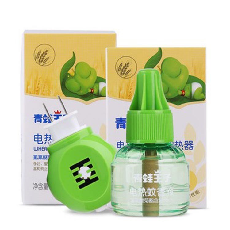 青蛙子电热蚊香液1瓶1个加热器组合装宝宝婴儿孕妇无味驱蚊