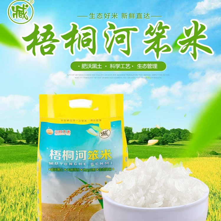 2018年秋季新米黑龍江珍珠大米10kg20斤東北農家粳米笨米廠家直批
