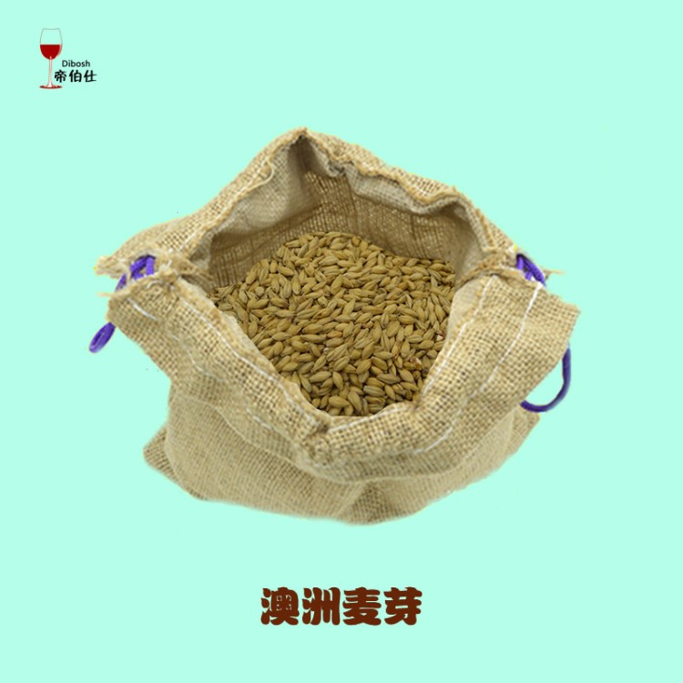 帝伯仕大麥芽 二棱澳麥芽 精釀啤酒原料自釀熟麥芽