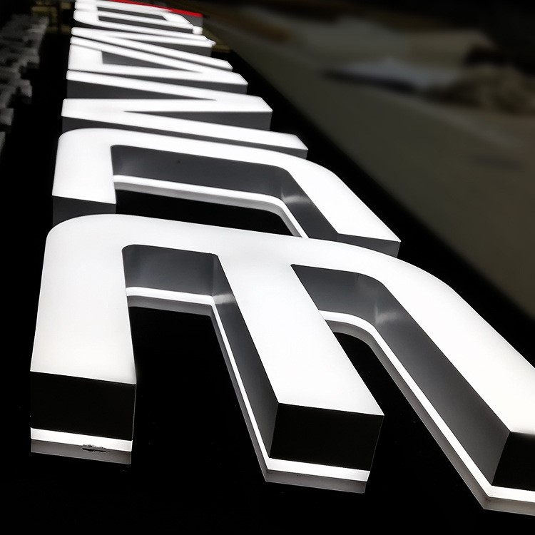 定制批發logo門頭門牌廠家直銷 亞克力雙面發光字