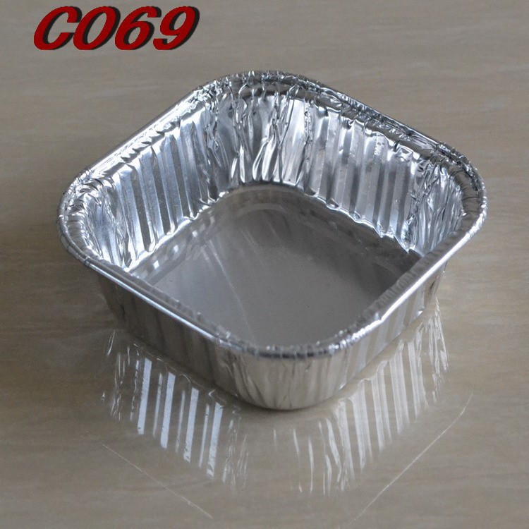 月餅糕點面包制作鋁箔盒 日式韓式中式料理一次性包裝盒 鋁箔容器