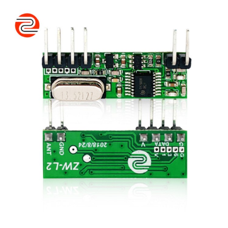 低功耗高靈敏度無線RF接收模塊433M 機器人智能控制超外差接收頭