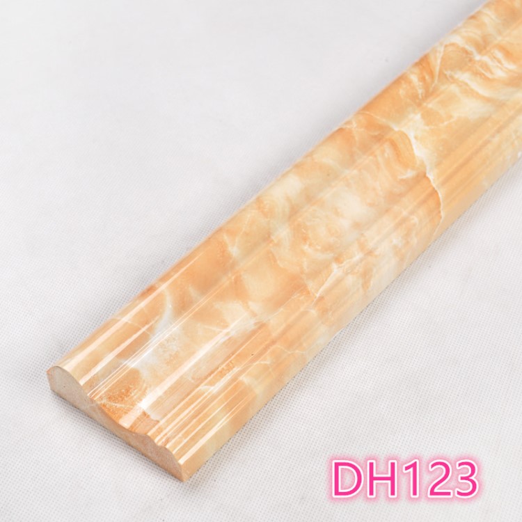 人造仿大理石 石材腰線 DH123 瓷磚踢腳線 電視背景墻框裝飾線條