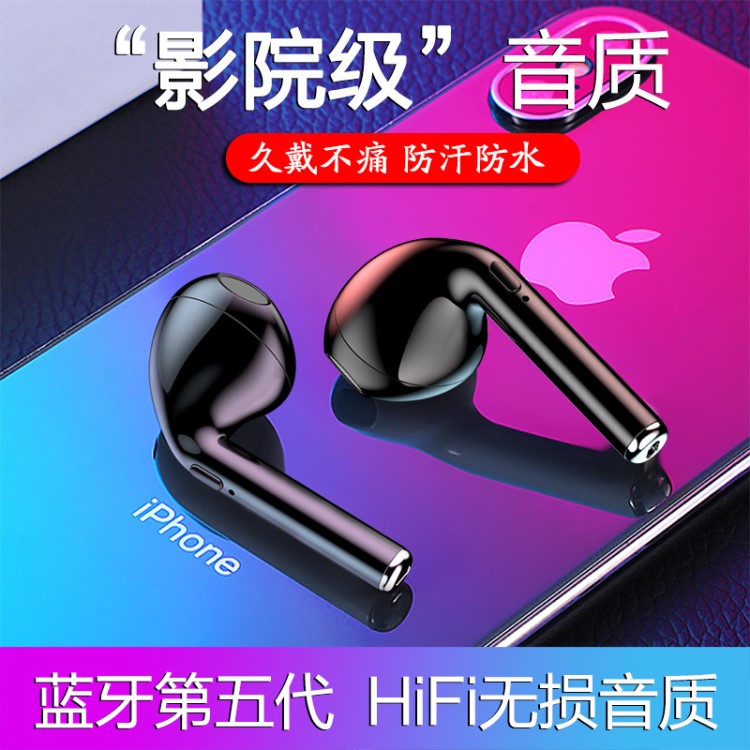 i7 mini無線運(yùn)動(dòng)藍(lán)牙耳機(jī)小型入耳式oppo長續(xù)航雙耳適用蘋果安卓