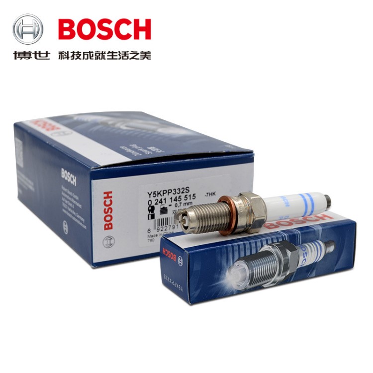 博世雙鉑金火花塞Y5KPP332S大眾速騰1.4T高爾夫7寶來朗逸EA211