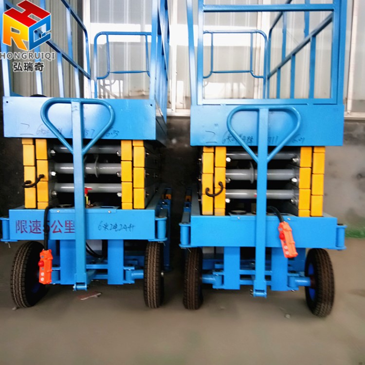 批發(fā)移動(dòng)式升降機(jī)工程登高車高空作業(yè)升降車電動(dòng)剪叉式升降平臺(tái)