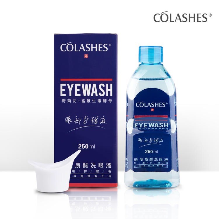 Colashes洗眼液眼部清潔亮眼明目眼部護(hù)理液250ml眼鏡實體店批發(fā)