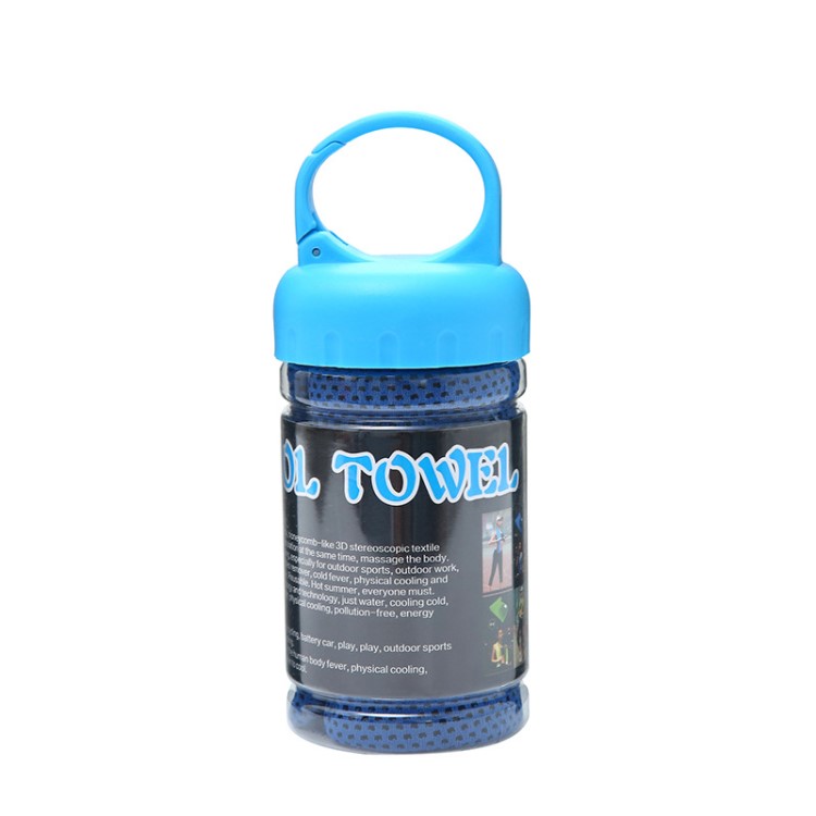 新款sis夏日神器冰巾冷感運(yùn)動冰毛巾 雙層 魔幻冰涼巾可定制logo