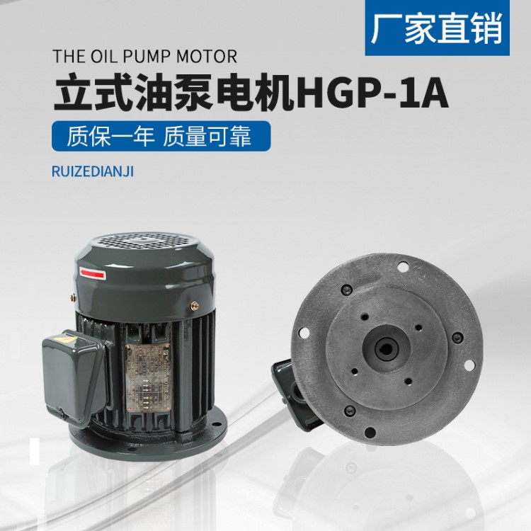 三相全銅立式0.75KW油泵電機(jī)HGP-1A齒輪泵組液壓站自動(dòng)化設(shè)備380V