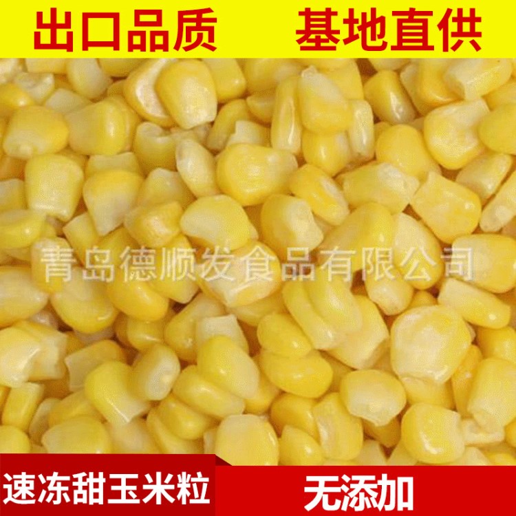 速凍甜玉米粒 健康水果玉米粒 新鮮冷凍蔬菜出口 10kg