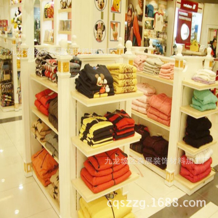 森展兒亞克力裝店展柜 童裝展示架 兒童服裝展示柜 廠家定制展柜