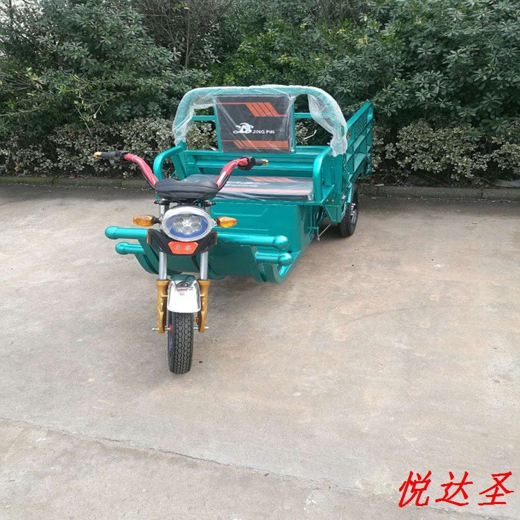 電動(dòng)三輪車 載人載貨貨車 1.3*0.9米五彎標(biāo)配電動(dòng)車