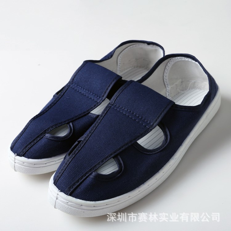 2019四季爆款各款硬底PVC防靜電帆布中巾鞋四孔鞋工廠批發