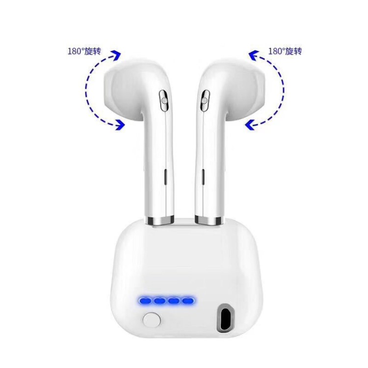 跨境I8 TWS藍牙耳機 無線運動4.2入耳式立體聲雙耳塞式黑科技