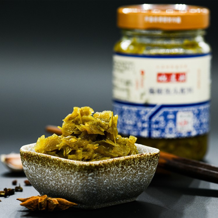 湖南特產(chǎn) 地道湘醬椒魚頭配料428g*12瓶 蒸魚頭蒜蓉剁辣椒辣椒醬