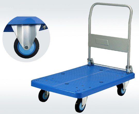 pla150y-dx静音手推车150kg工厂物流折叠小推车