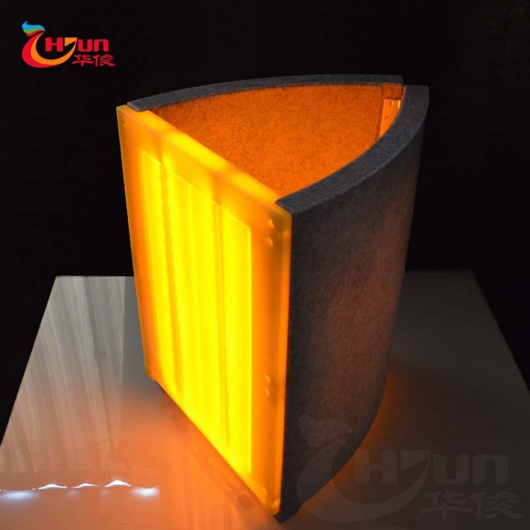 戶外創(chuàng)意園林環(huán)衛(wèi)七彩發(fā)光可變色垃圾桶 酒吧夜場新型果皮箱