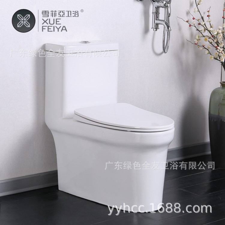 2018年新款坐便器虹吸式陶瓷座便器節(jié)水靜音馬桶廠家批發(fā)OEM貼牌