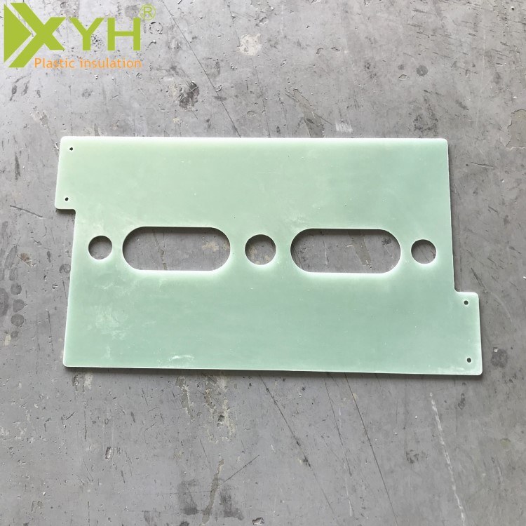 低價直銷水綠色玻纖板  3MM絕緣桌板  防靜電工作臺面定制切割