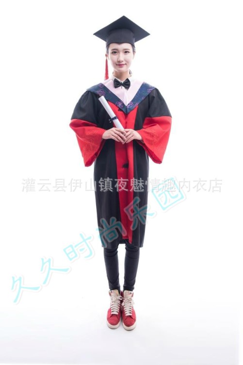 博士服学士服硕士服导师服院长校长服大学生博士生毕业服批发