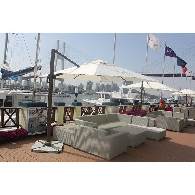 AMT愛美特羅馬傘戶外大傘遮陽傘保安傘崗亭傘庭院傘陽臺傘