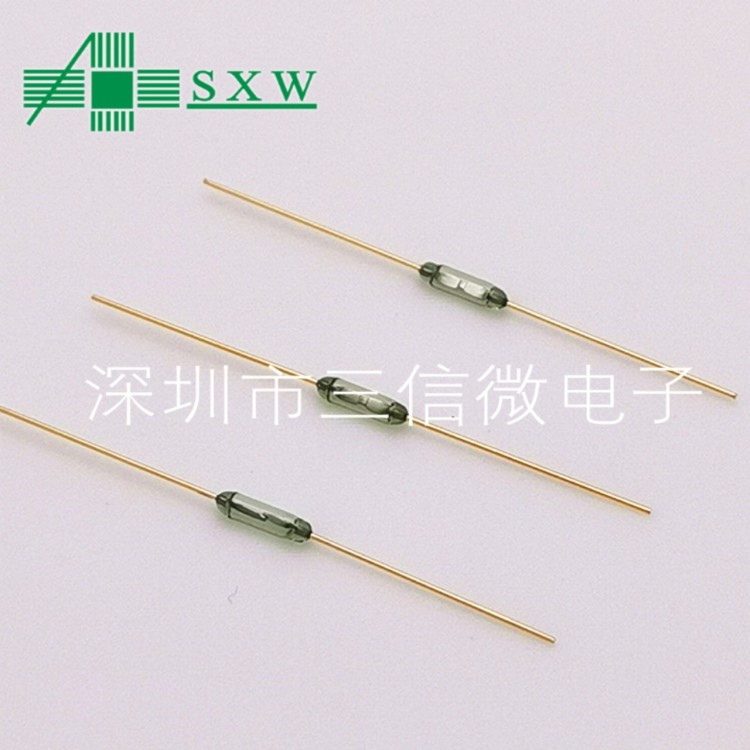 MKA07101 尺寸1.8*7MM 常開型干簧管 磁簧 磁控開關 原裝現貨