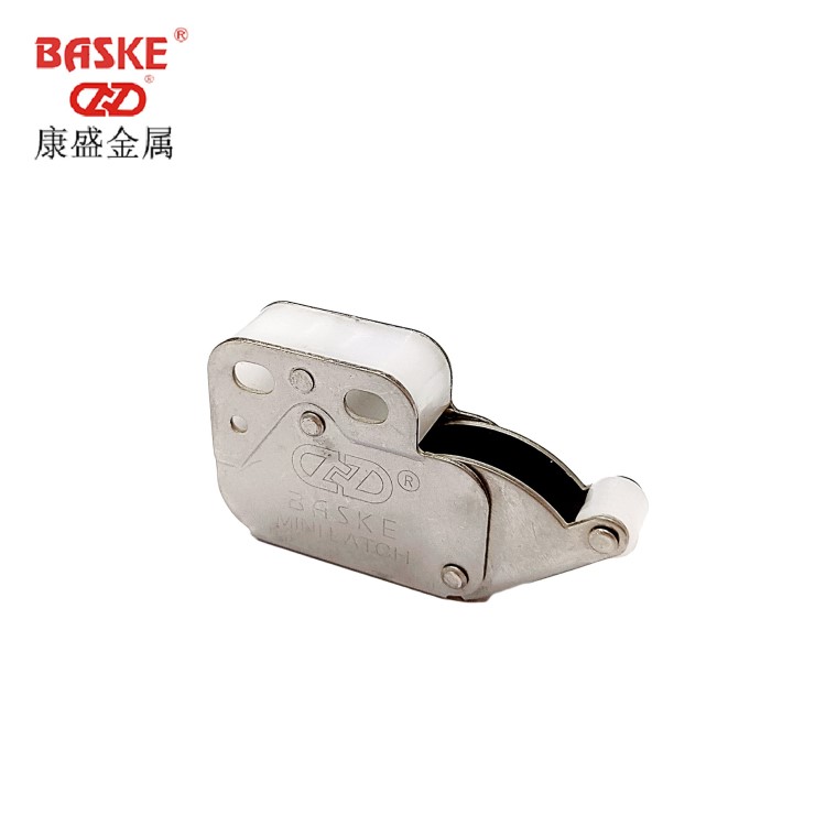 BASKE巴斯克 食品級五金配件反彈象鼻鎖門閂開合彈力鎖pp塑膠