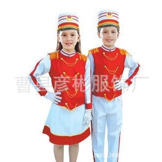 中小学生鼓号队服装儿童鼓号演出服幼儿园升旗手仪仗队管乐队