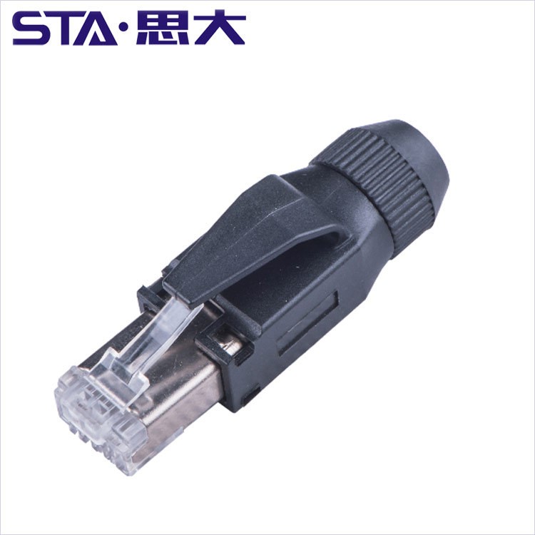 工業(yè)級RJ45連接器 3M 3R108-0000-000CE帶屏蔽8P8C水晶頭 1419001