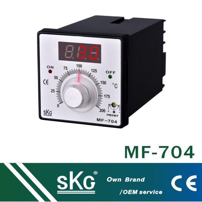 SKG   MF-704旋鈕指針數(shù)顯溫控表
