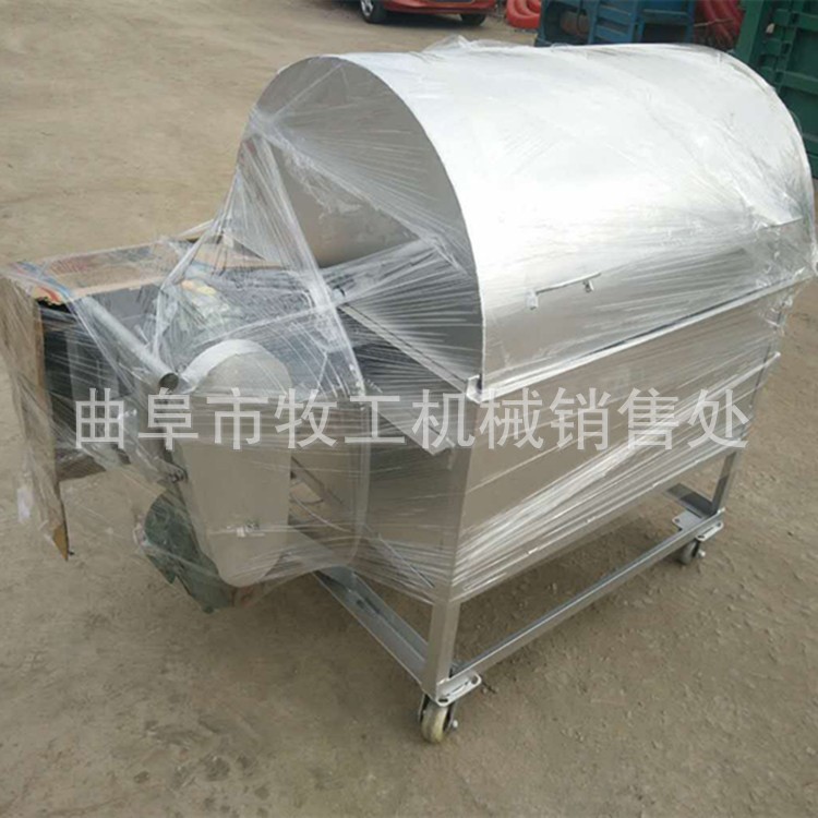 湖南花生炒貨機(jī) 多功能炒貨機(jī)廠家 滾筒炒貨機(jī)規(guī)格