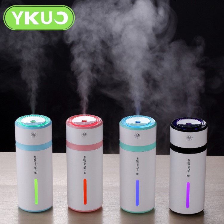 新款加濕器 迷你電腦桌面補(bǔ)水儀 家用靜音噴霧加濕器M1夜燈加濕器