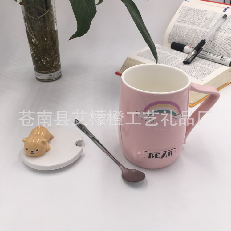 浮雕金銀調(diào)羹耐高溫加厚不易碎咖啡奶茶水辦公家用送禮情侶陶瓷杯